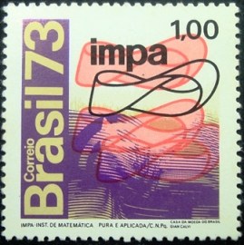Selo postal COMEMORATIVO do BRASIL de 1973 - C 791 M