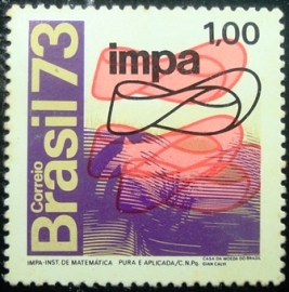 Selo postal COMEMORATIVO do BRASIL de 1973 - C 791 N