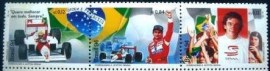 Se-tenant do Brasil de 1994 Ayrton Senna