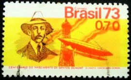 Selo postal do Brasil de 1973