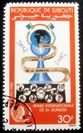 Selo postal de Djibouti 1985 Youth Symbol 30