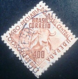 Selo postal do Brasil de 1942 Exposição Agropecuária 400 - C 172 U