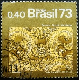 Selo postal COMEMORATIVO do BRASIL de 1973 - C 811 N1D
