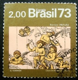 Selo postal COMEMORATIVO do BRASIL de 1973 - C 815 NCC