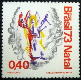 Selo postal COMEMORATIVO do BRASIL de 1973 - C 818 N