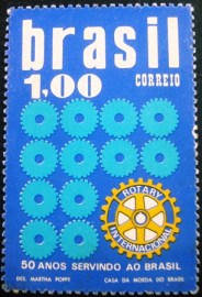 Selo postal COMEMORATIVO do BRASIL de 1973 - C 773 N