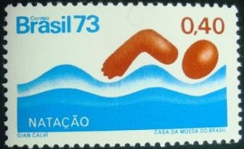Selo postal COMEMORATIVO do BRASIL de 1973 - C 774 M