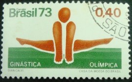Selo postal COMEMORATIVO do BRASIL de 1973 - C 775 M1D