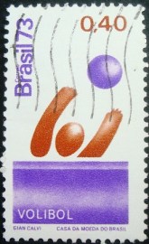 Selo postal COMEMORATIVO do BRASIL de 1973 - C 776 U