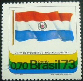 Selo postal COMEMORATIVO do BRASIL de 1973 - C 777 M