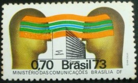 Selo postal COMEMORATIVO do BRASIL de 1973 - C 778 N