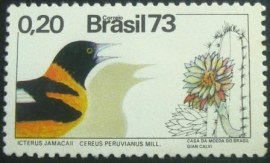 Selo postal do Brasil de 1973 Jamacuru - C 782 N