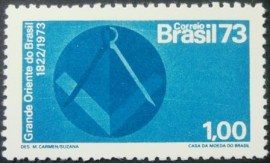 Selo postal COMEMORATIVO do BRASIL de 1973 - C 799 M