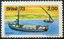 Selo postal COMEMORATIVO do BRASIL de 1973 - C 822 N