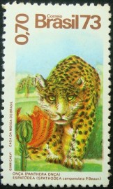 Selo postal COMEMORATIVO do BRASIL de 1973 - C 826 N