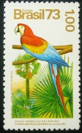 Selo postal COMEMORATIVO do BRASIL de 1973 - C 827 M