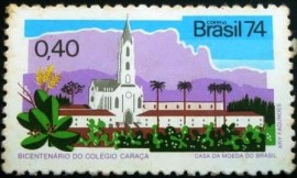Selo postal Comemorativo do Brasil de 1974 - C 849 N