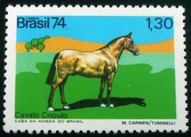 Selo postal Comemorativo do Brasil de 1974 - C 865 M