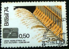 Selo postal Comemorativo do Brasil de 1974 - C 867 NCC