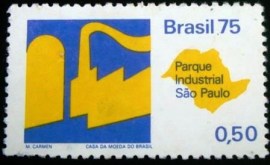 Selo postal Comemorativo do Brasil de 1975 - C 873 M