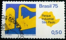 Selo postal Comemorativo do Brasil de 1975 - C 873 MCC