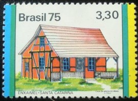 Selo postal do Brasil de 1975 Enxaimel - M 0885 AD