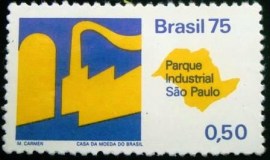 Selo postal Comemorativo do Brasil de 1975 - C 873 N