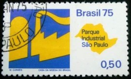 Selo postal Comemorativo do Brasil de 1975 - C 873 N1D
