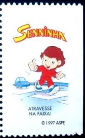 Vinheta do Brasil de 1997 Senninha Atravesse na Faixa