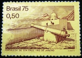 Selo postal Comemorativo do Brasil de 1975 - C 876 N