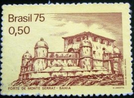 Selo postal Comemorativo do Brasil de 1975 - C 878 N