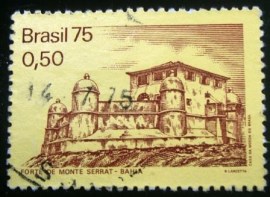 Selo postal Comemorativo do Brasil de 1975 - C 878 U