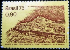 Selo postal Comemorativo do Brasil de 1975 - C 879 N