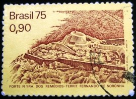 Selo postal Comemorativo do Brasil de 1975 - C 879 U