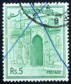 Selo postal do Paquistão de 1965 Chota sona Masjid
