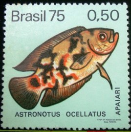 Selo postal Comemorativo do Brasil de 1975 - C 887 M