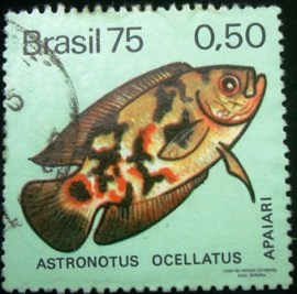 Selo postal Comemorativo do Brasil de 1975 - C 887 U