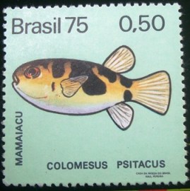 Selo postal Comemorativo do Brasil de 1975 - C 888 N