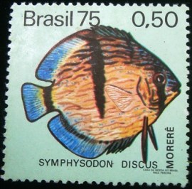 Selo postal Comemorativo do Brasil de 1975 - C 890 N