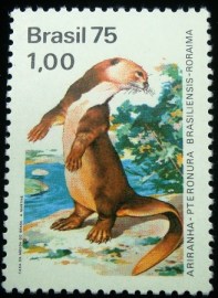 Selo postal Comemorativo do Brasil de 1975 - C 893 M