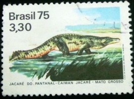 Selo postal Comemorativo do Brasil de 1975 - C 894 U