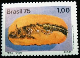 Selo postal Comemorativo do Brasil de 1975 - C 897 N
