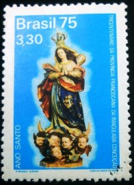 Selo postal Comemorativo do Brasil de 1975 - C 898 N