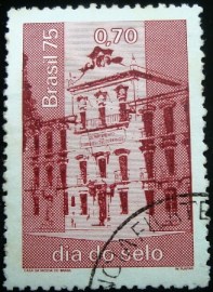 Selo postal Comemorativo do Brasil de 1975 - C 899 U