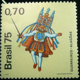 Selo postal Comemorativo do Brasil de 1975 - C 902 N