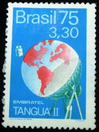 Selo postal Comemorativo do Brasil de 1975 - C 904 N
