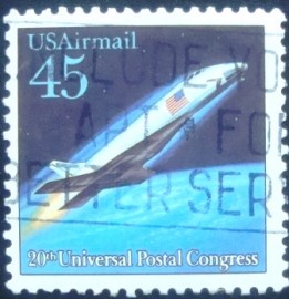 Selo postal dos Estados Unidos de 1989 Spacecraft