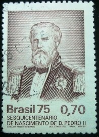 Selo postal Comemorativo do Brasil de 1975 - C 915 U