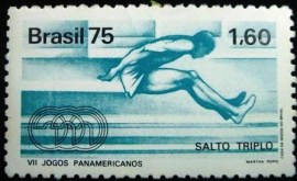 Selo postal Comemorativo do Brasil de 1975 - C 919 M
