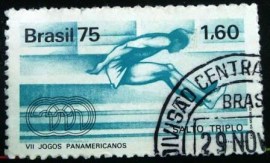 Selo postal Comemorativo do Brasil de 1975 - C 919 N1D